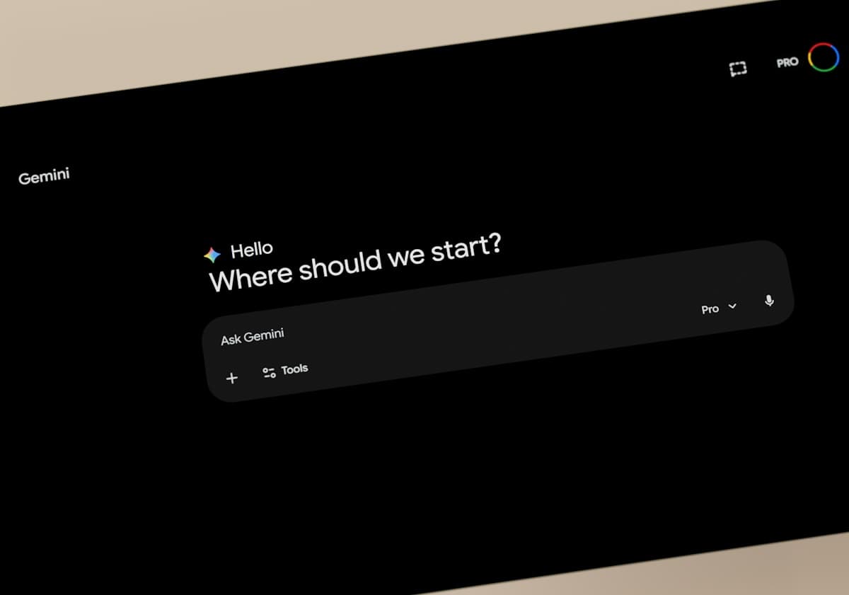 Gemini AI chatbot interface asking 'where should we start', illustrating AI citing and recommending businesses
